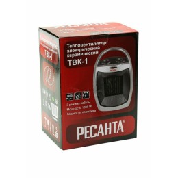 Тепловентилятор Ресанта ТВК-1 [67/2/3] { керамический, вентилятор/900/1800 Вт, защита от перегрева }